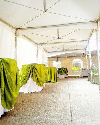 Lenzi's Special Events tent, table & chair rentals