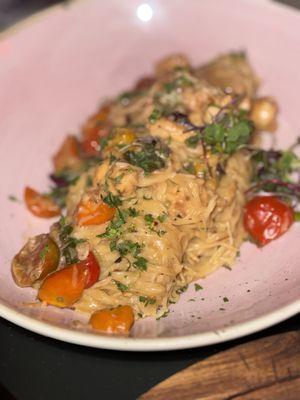 Angel Hair Pasta with Prawns