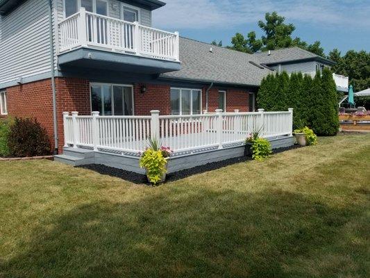 Trex decking and railing