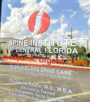 Orthopaedic Urgent Care