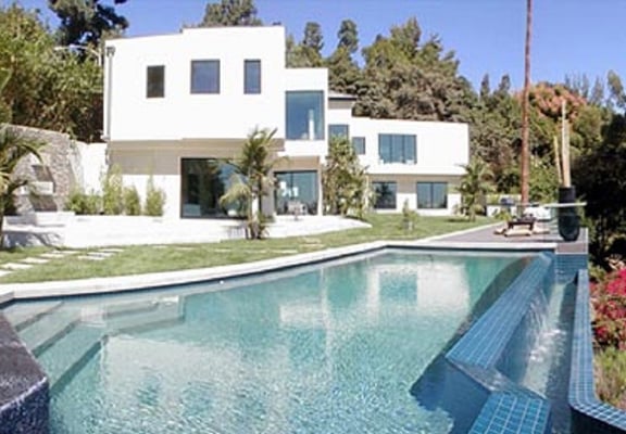 Pool with landscaping