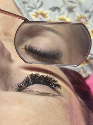 Volume Eyelash extensions