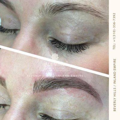 Eyebrow Microblading by Valentina