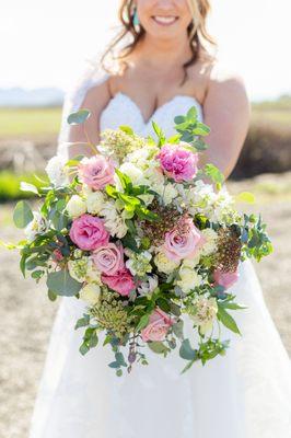 Pink and White Bouquet