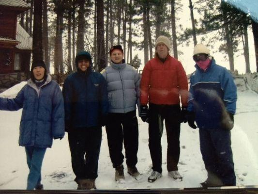 2002 south lake Tahoe ski trip with me on far right