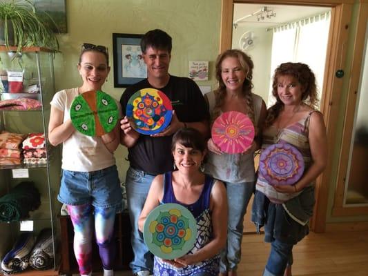 Yup, we paint at Yoga studios too!