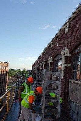 1869 W Pershing Rd - facade repair and restoration in 2016