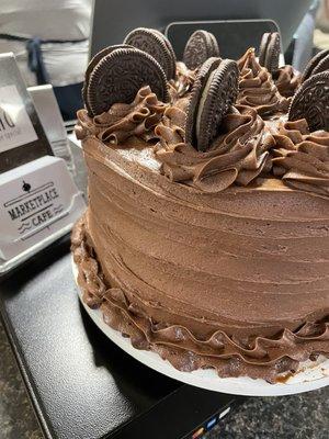 Cookies and cream cake