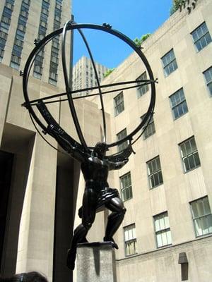 Atlas by Lee Lawrie, Rockefeller Center