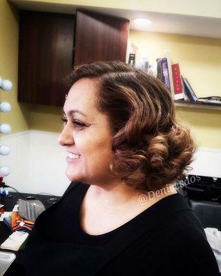 Cute vintage do.