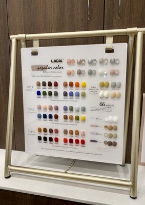 New Ladai gel polish color guide