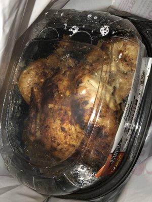 Rotisserie chicken after 9 pm is Half off. Manager PAUL is a JERK & RUDE. Mad I scored a chicken for $2.99. Lol