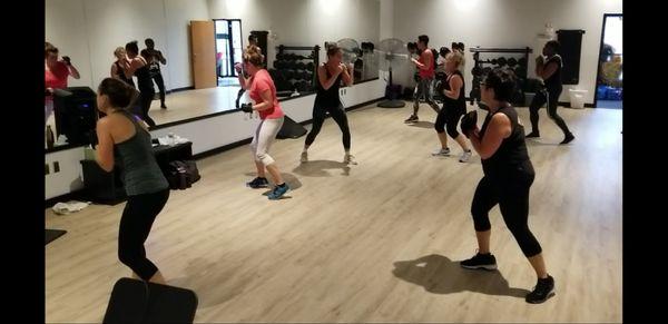 Les Mills classes like BodyCombat are energetic and fun, leaving you satisfied and refreshed!