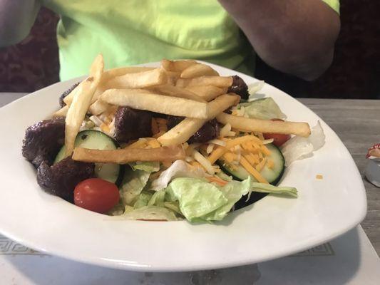 Steak salad