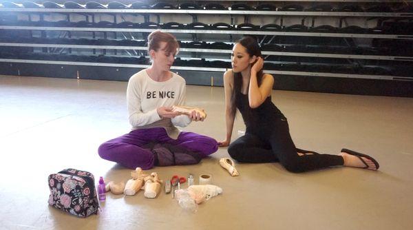 Pointe shoe hack with Colorado Ballet principal, Tracy Jones