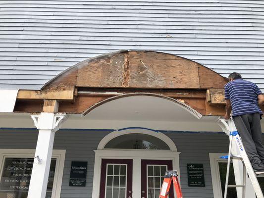 Restoration Project in Hollis, NH.