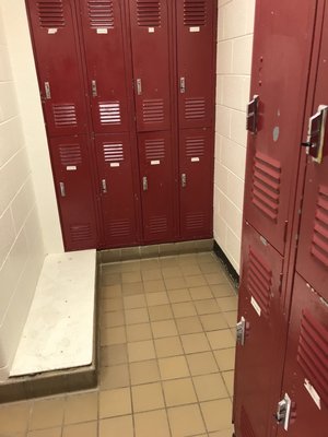 Locker room