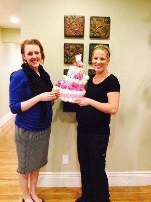 Babies and birthdays over here at PDC Provo! Happy birthday to Kim and congratulations to Elyse on her baby girl that's on her way!