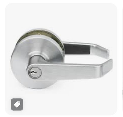 Commercial lever lock