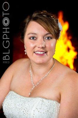 bride at Jay Cooke State Park