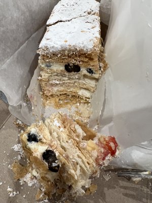 Berry napoleon