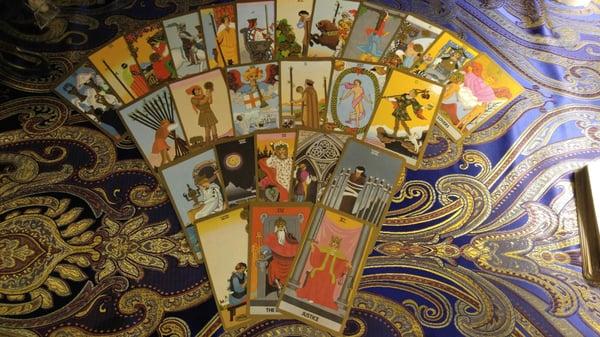 Tarot cards Rider Waite deck