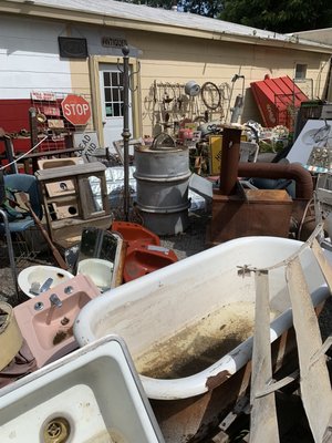 Rusty Yard Art and lots more.