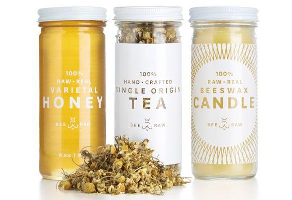 Honey, Tea and Candle Gifts