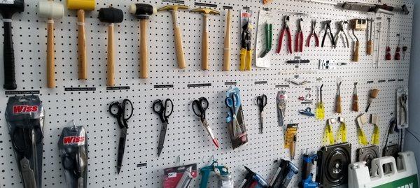 high variety of tools