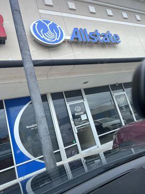 Outside of Allstate : RONALD WILSON LOCATION