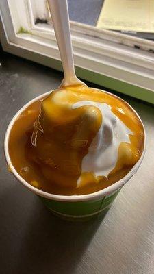 Caramel sundae