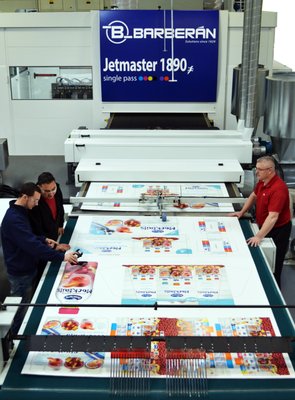 The Beast of the East - The largest high speed, single pass, 6-color UV, Digital Direct Printer in the U.S.