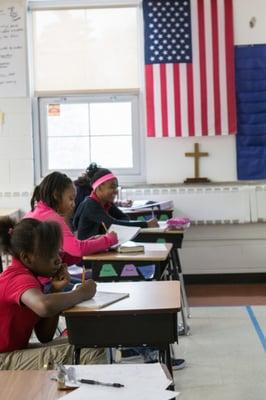 Bright, clean and spacious classrooms