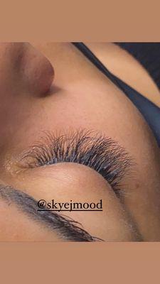 Hybrid lash extensions