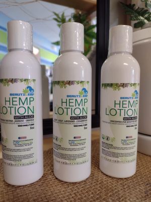 We have all kinds of Hemp CBD lotions in a variety of scents.