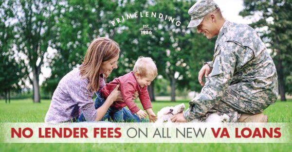 No Lender Fees for our Vets on their VA loan!