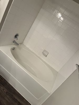 Bathtub after move out cleaning