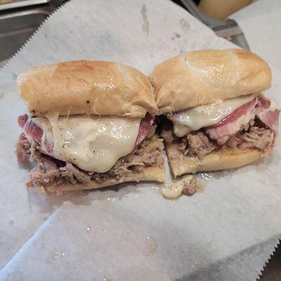 Toledo Cuban. Our version of this tasty sandwich. It's like a flavor bomb in your mouth