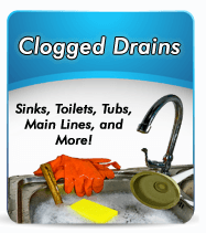 We fix clogged drains, sewer and septic - 301-924-3033