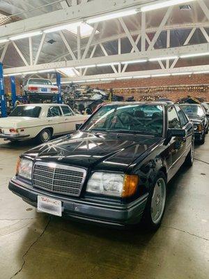 1995 E300 Diesel W124 with extensive work done. Thanks Sean! 5 stars!!