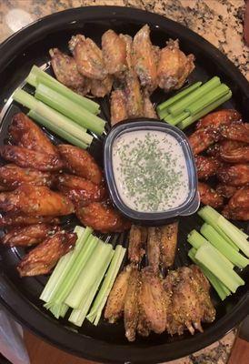 Wing platter