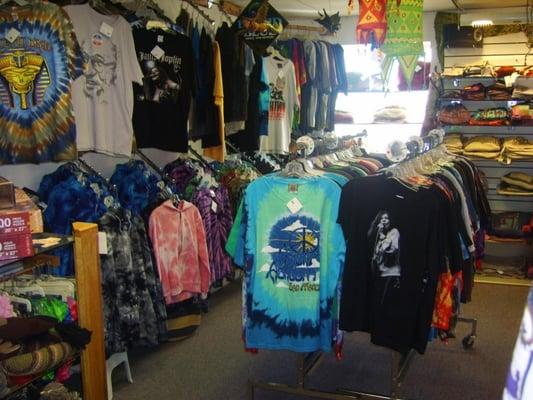 T-shirts and tie dye at Jambo!