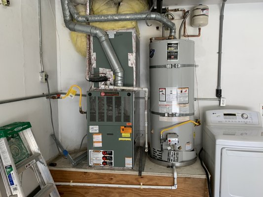 HVAC and plumbing systems inspected