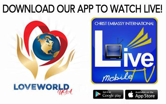 Download the app to watch LoveWorld USA everywhere you go!