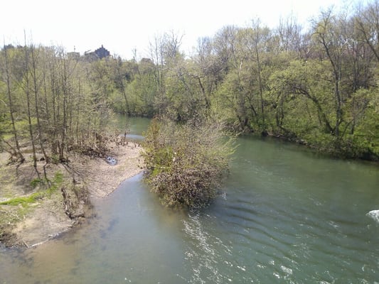 The Savannah River in Woodstock.