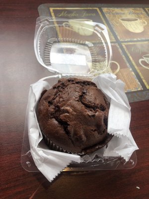 The double chocolate chip muffin