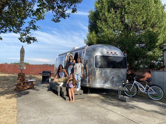 The teens loved their own RV!