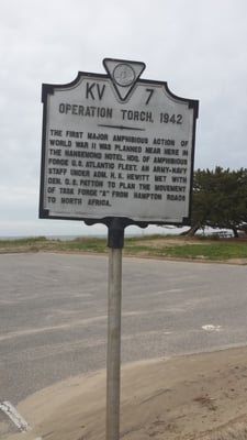 Operation Torch Historical Marker