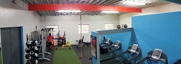 Get fit with us in our spacious facility!