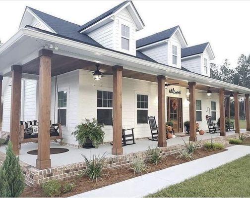 Front porch relaxation